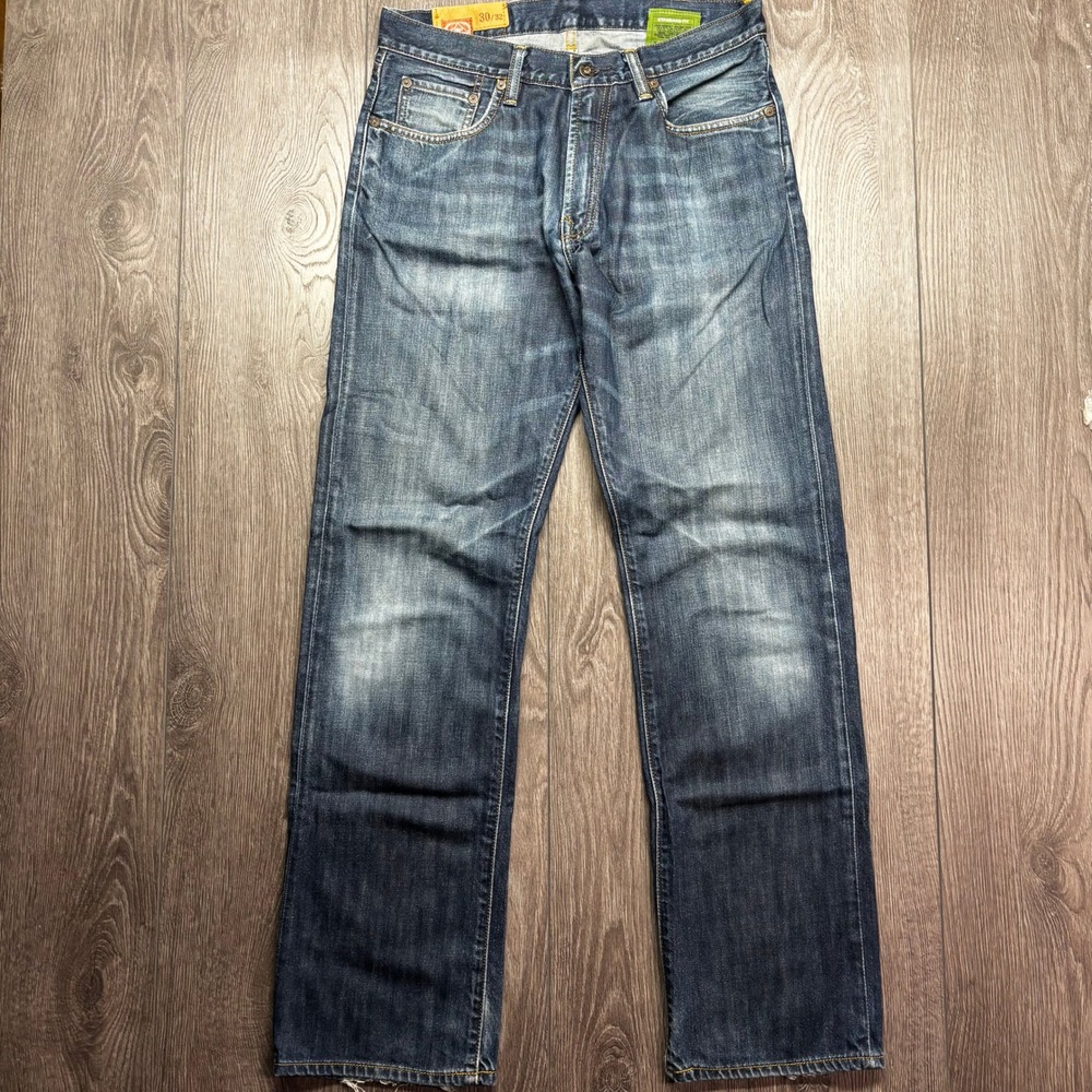 Gap 1969 Standard Fit Mens Jeans Dark Wash Denim 30x32 No 54023 G
